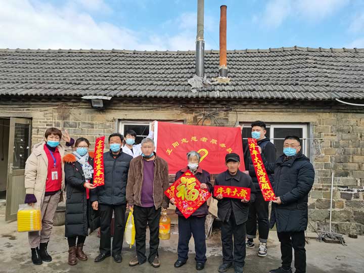 慰问入户暖人心|我院志愿者服务队腊八走访精神残疾家庭，送去冬日的温情…