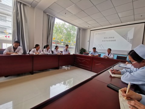 青岛正阳心理医院召开职工恳谈会
