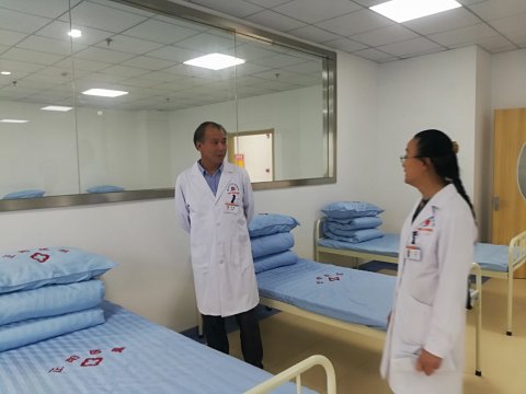 北京回龙观医院,孙毅,主任,莅临,学术交流,指导