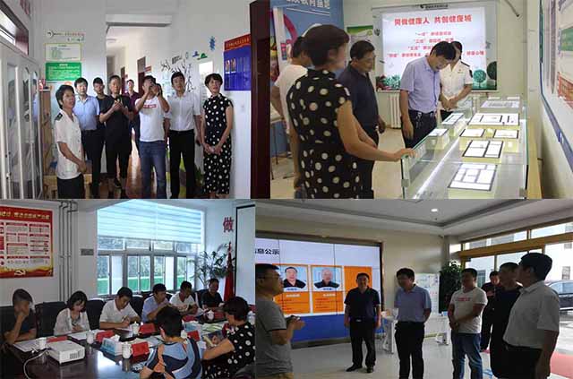 东阿县疾控中心到城阳区参观考察精神疾病预防控制工作