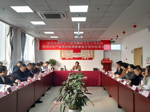 <b>城阳区卫生健康局精神卫生工作总结会议在青岛正阳心理医院举行</b>
