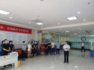 城阳区多家卫生室及民营医疗机构负责人现场观摩正阳心理医院党建工作
